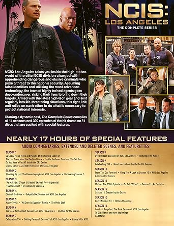 NCIS: Los Angeles: The Complete Series [DVD] box set