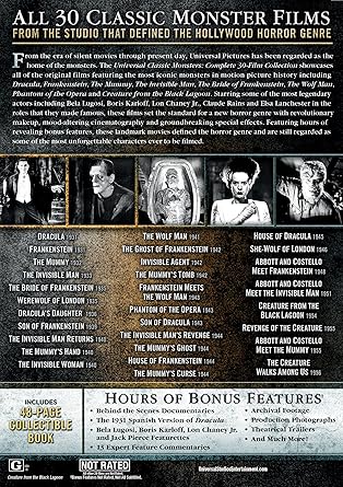 Classic Monsters (Complete 30-Film Collection)