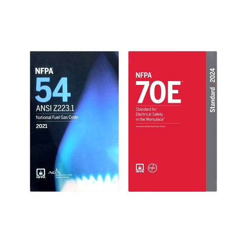 NFPA 54/ANSI Z223.1 & NFPA 70E Code Set – Fuel Gas and Electrical Safety Standards - NYBooksHub