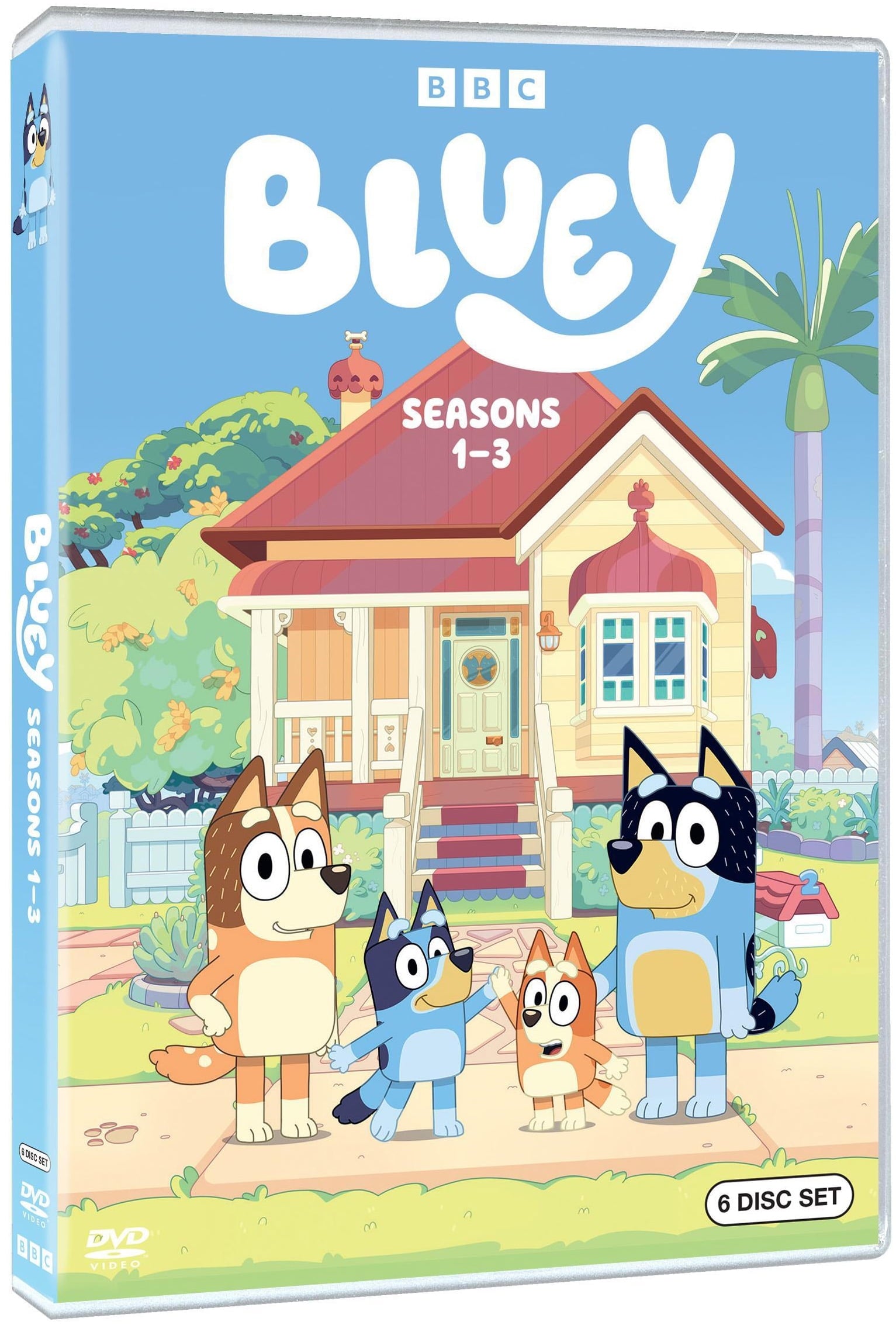 Bluey: Season 1-3 (6 Discs) (DVD), Family, BBC