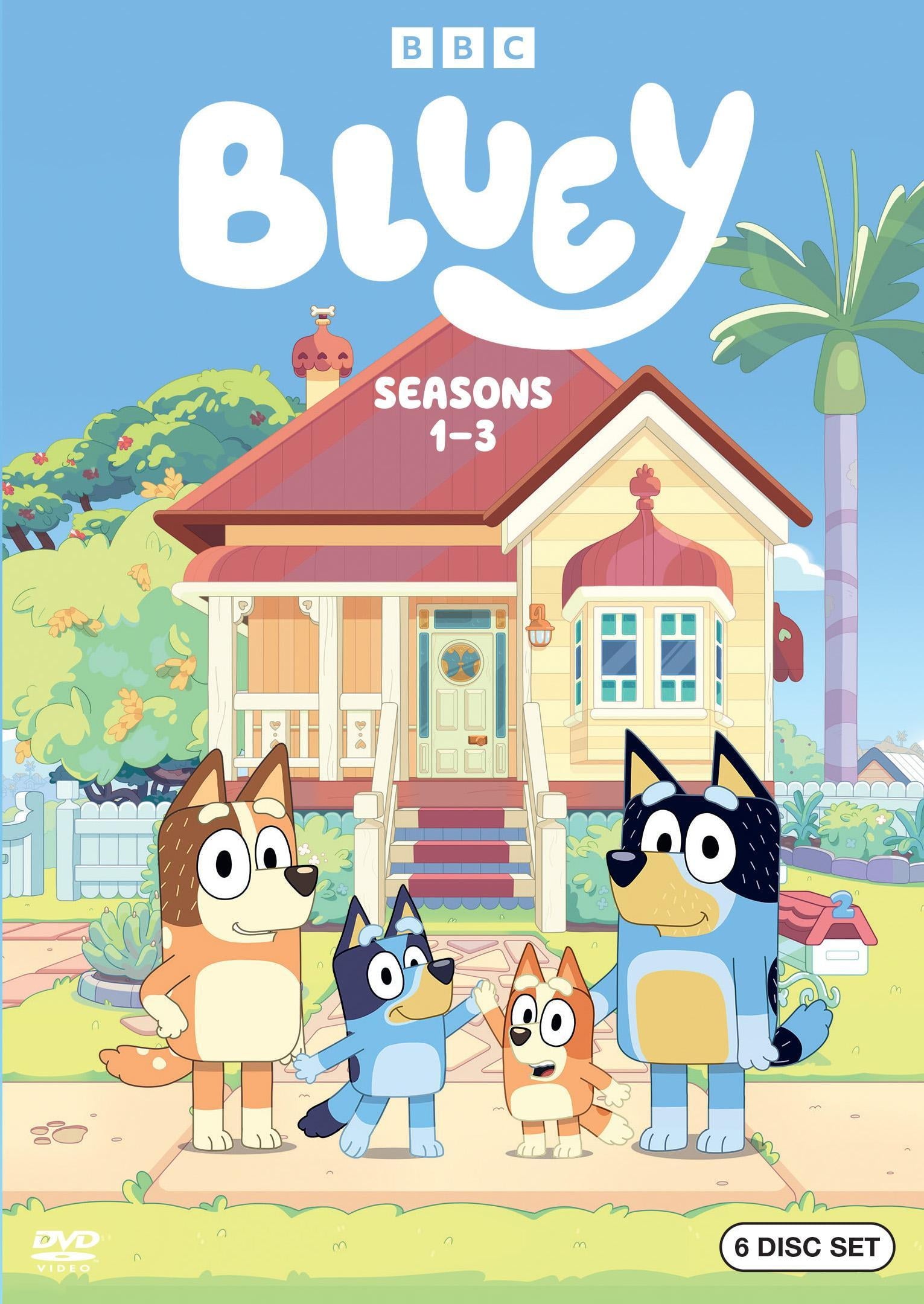 Bluey: Season 1-3 (6 Discs) (DVD), Family, BBC