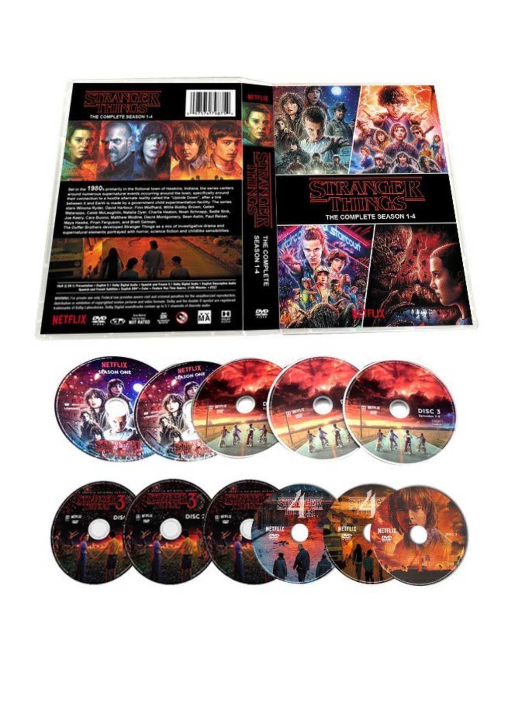 The Stranger Things Complete Season 1-4